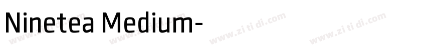 Ninetea Medium字体转换
